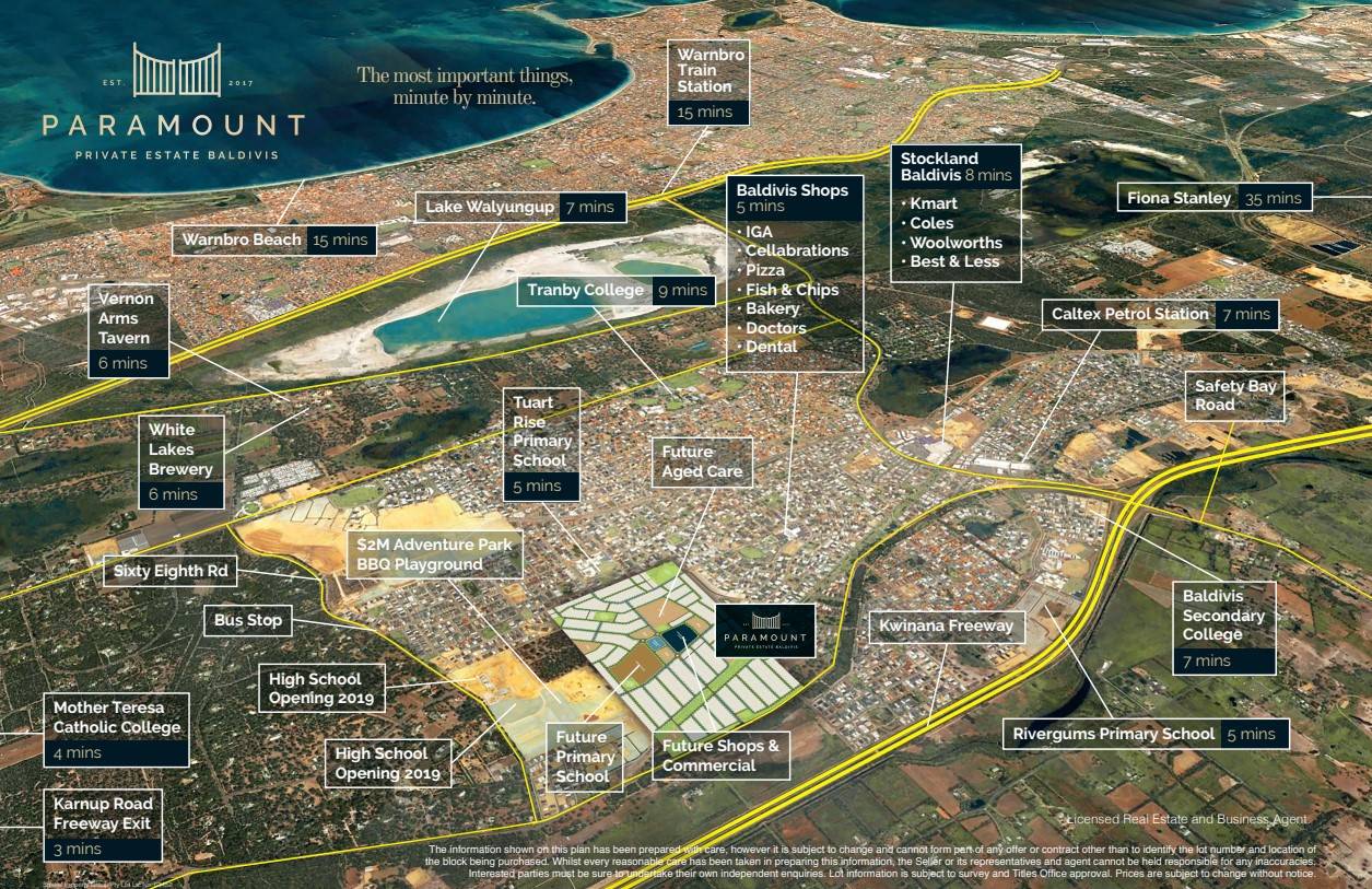 [Land for Sale] Paramount Private Estate, Baldivis OpenLot
